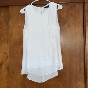 BCBGMAXAZRIA white tank top blouse.